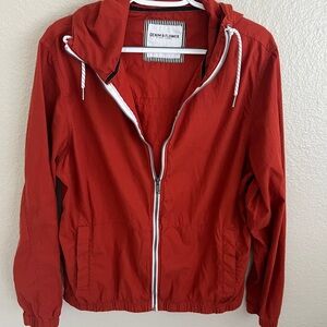 Denim & Flower Vibrant Red Jacket